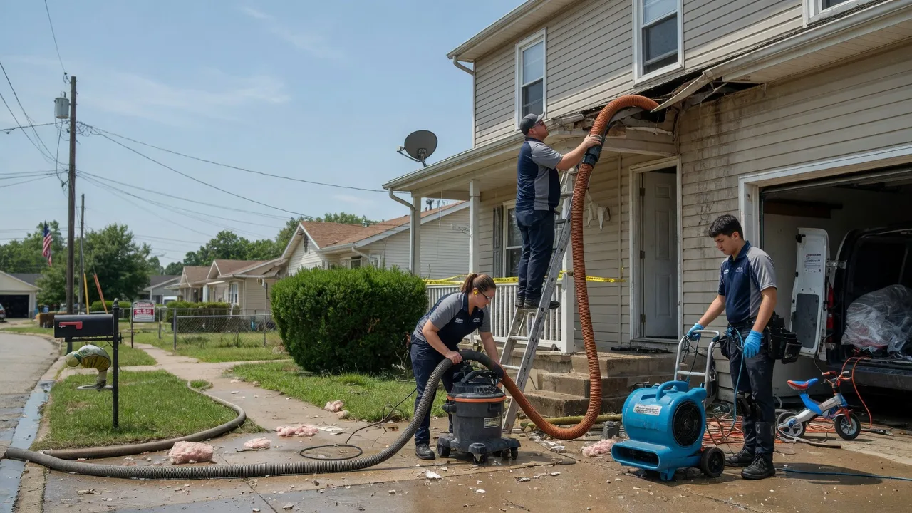 Water Damage Restoration in Saint Petersburg, PA near me
